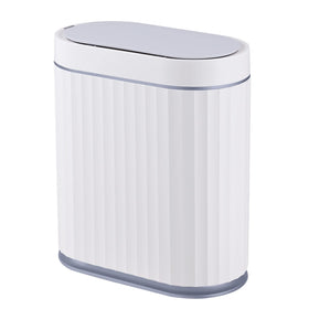 ELPHECO motion sensor trash can lid-open for hands-free use.