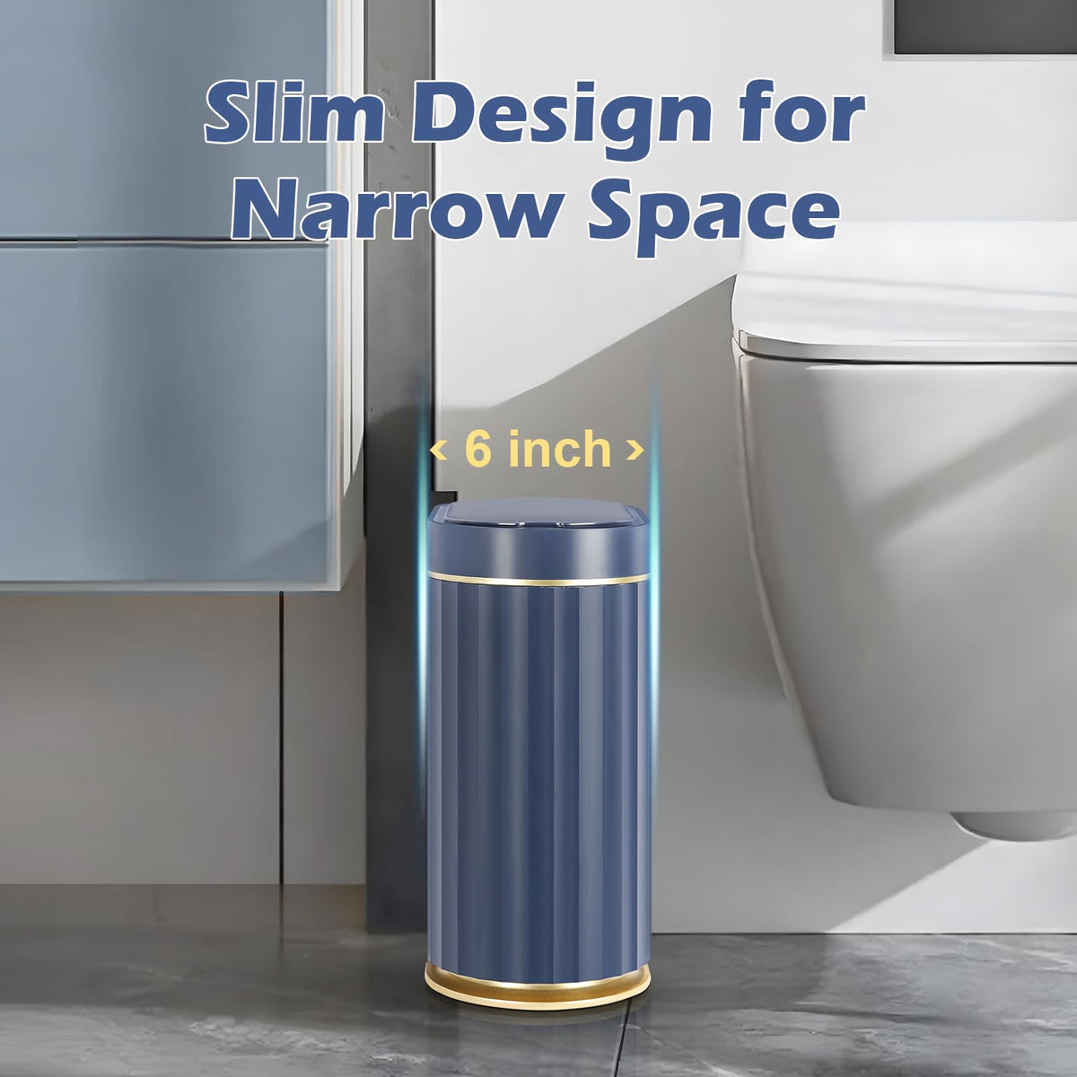 ELPHECO silent lid operation with fast response for quiet use.