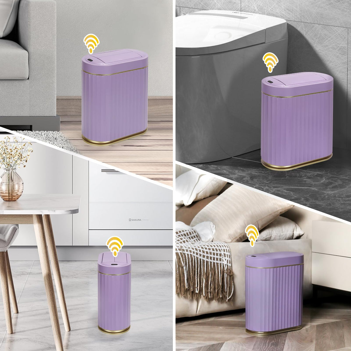 ELPHECO waterproof design ideal for bathrooms or wet areas.