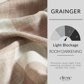 Elrene Grainger back-tab design offers versatile hanging options