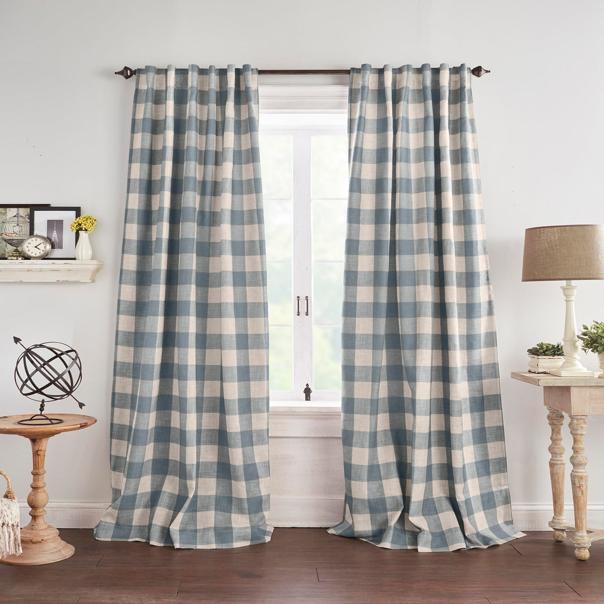 Elrene Grainger linen slub texture close-up reveals natural weave and farmhouse charm