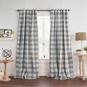 Elrene Grainger linen slub texture close-up reveals natural weave and farmhouse charm