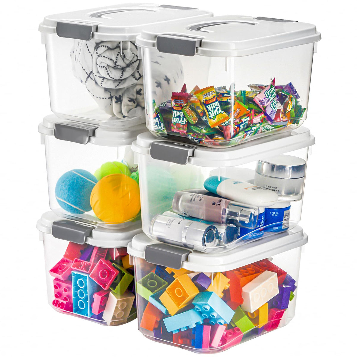 Elsjoy home office storage bin keeps desk essentials tidy