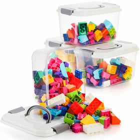 Elsjoy small-item organizer bin for cosmetics, stationery, or crafts