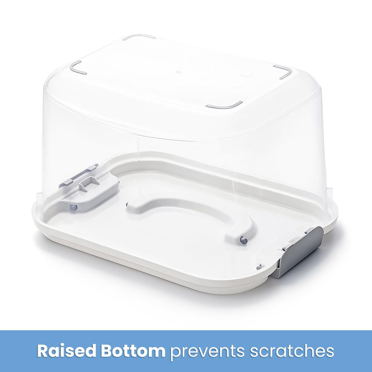 Elsjoy stackable clear bin saves vertical closet space