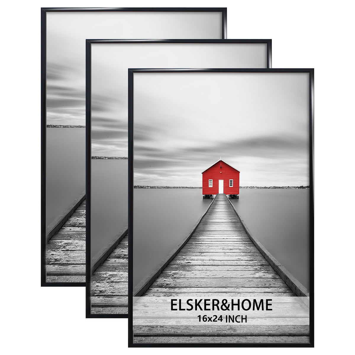 ELSKERHOME 16x24 poster frame pack for versatile wall display and coordinated decor