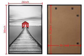 ELSKER&HOME 24x36 frame lightweight design supports effortless rearrangement.