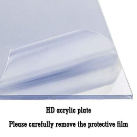 ELSKER&HOME protective HD acrylic plate with removable film for pristine presentation