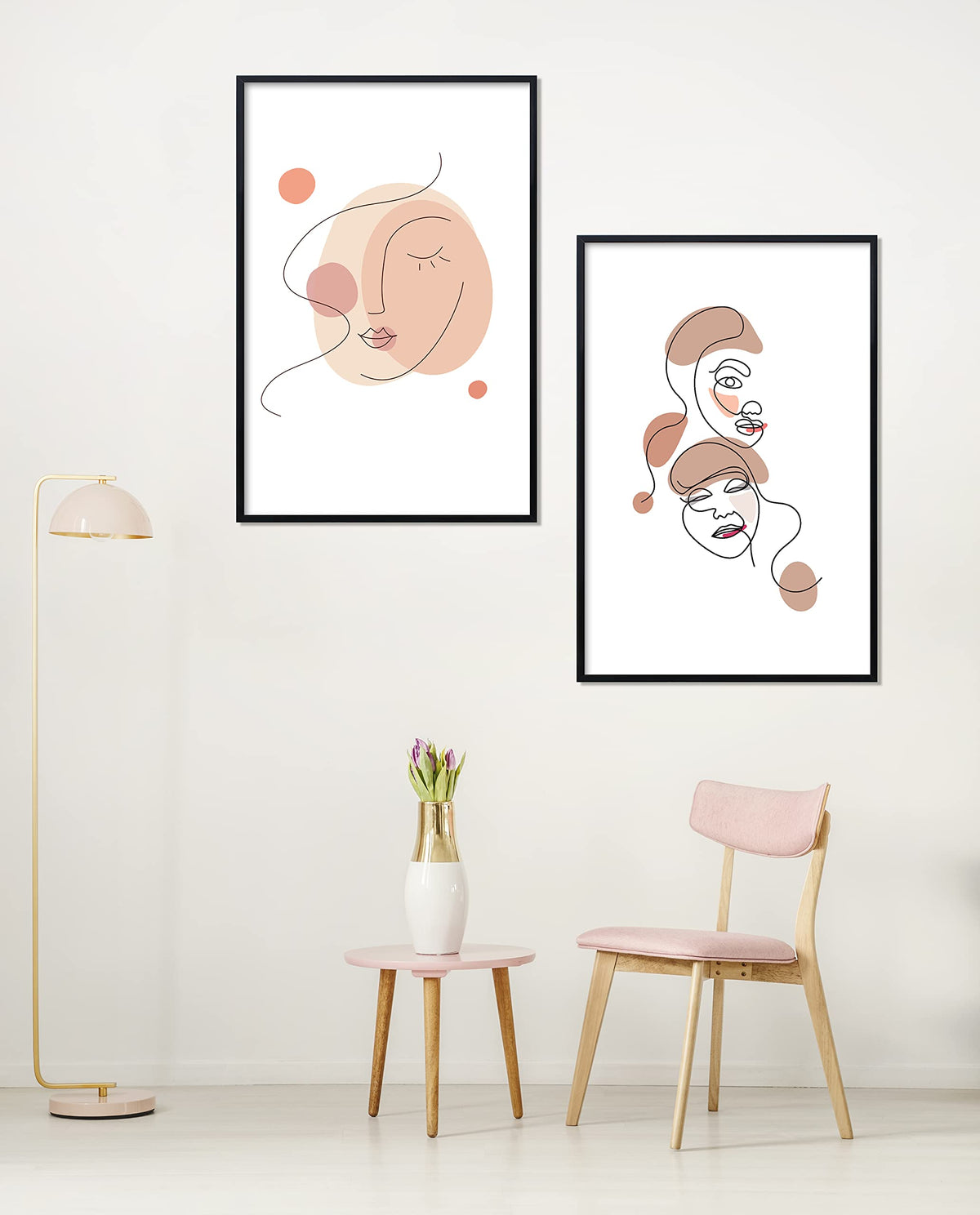 ELSKER&HOME quick-hang system included for stress-free wall mounting.