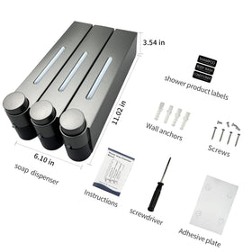 Easy cleaning and long-lasting performance for home or commercial bathrooms.