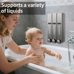 Leak-proof pump system prevents spills and ensures controlled dispensing.