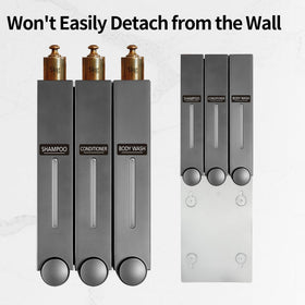 No-drill installation with adhesive enables quick, damage-free mounting.