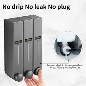 Secure lock design reduces unauthorized use in shared bathrooms.