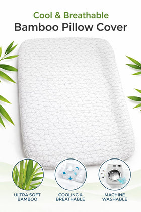 EluraLux hidden zipper ensures secure, easy cleaning and quick pillow removal.