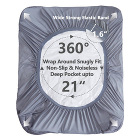 Elven Home soft brushed microfiber top for a cozy hotel-like feel.