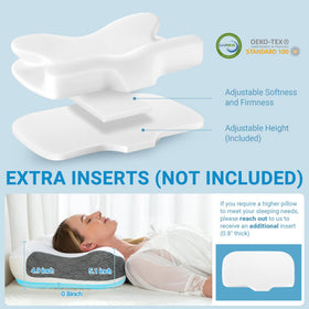 Elviros CPAP pillow complete package for customizable comfort