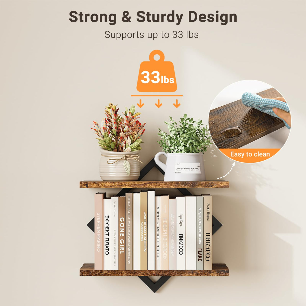 ELYKEN installation hardware pack included for quick mounting