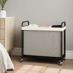 ELYKEN space-saving design fits tight corners in apartments and laundry rooms.