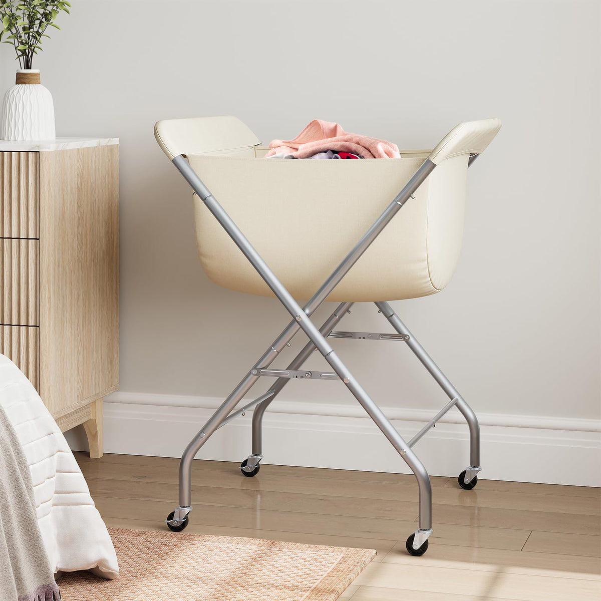 ELYKEN metal-frame foldable design supports long-term use in tight spaces
