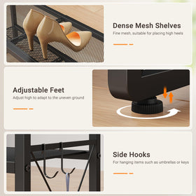 ELYKEN rust-resistant metal frame for long-lasting use.