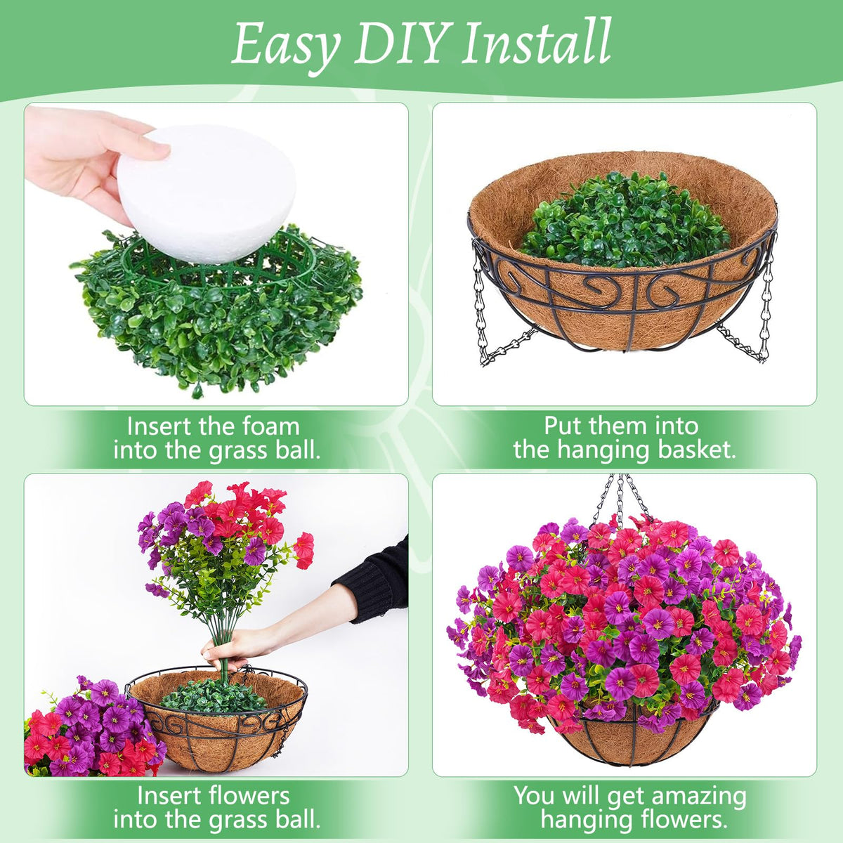 Elyum contents include coconut basket, grass ball, foam, and chains