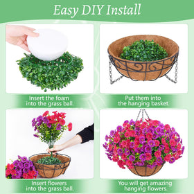 Elyum contents include coconut basket, grass ball, foam, and chains
