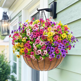 Elyum faux flowers in vase arrangements provide year-round color and ease.