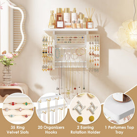 Emfogo earring slots on both sides offer quick access