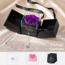 Emibele romantic gift for her packaging and presentation.