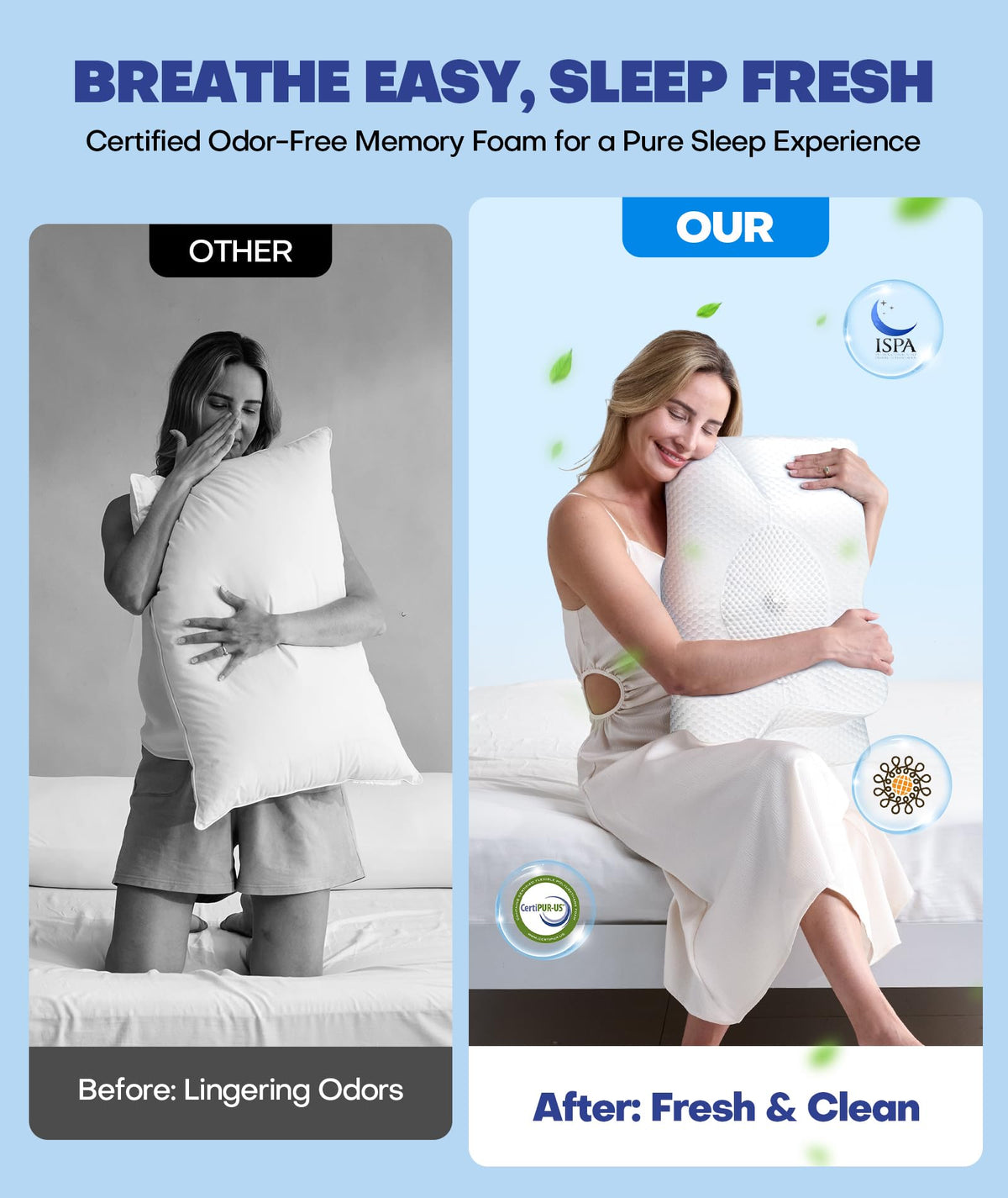 Emircey hollow center and armrest design keep shoulders relaxed and hands at ease.