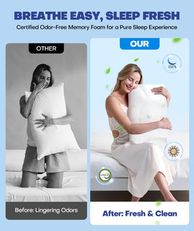 Emircey hollow center and armrest design keep shoulders relaxed and hands at ease.