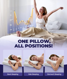 Emircey sleep positions guidance for side, back, and front sleepers