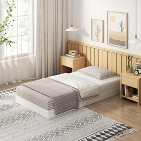 EMODA box spring with fabric cover for easy cleaning and fresh look