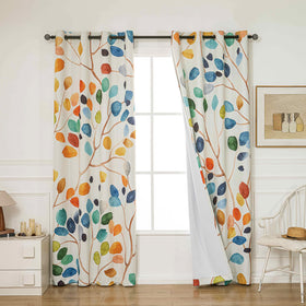 Emwnodti blackout drapes reduce glare for comfortable living room evenings