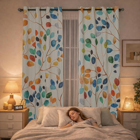 Emwnodti floral print adds bohemian charm to any decor