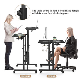 Enayplon multipurpose laptop desk for dining or work in small spaces