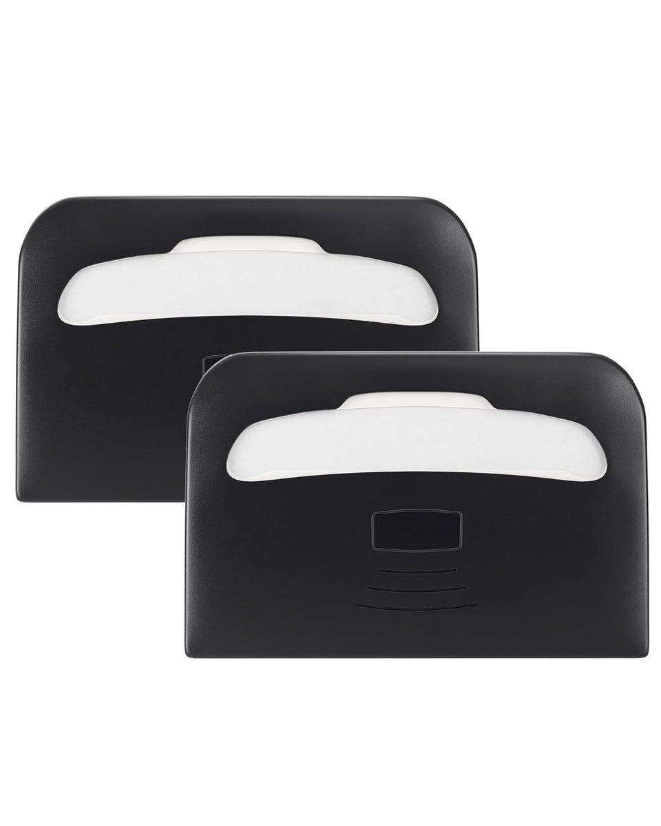 EnBath commercial toilet seat dispenser wall mount black, ideal for high-traffic restrooms.