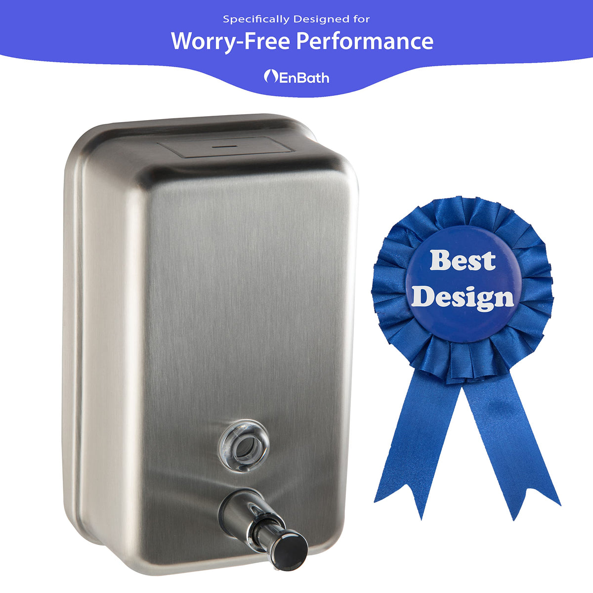 EnBath tamper-resistant lock adds security in shared facilities.