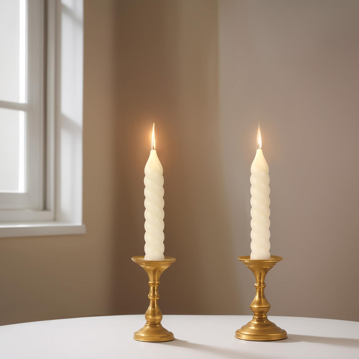 ENCANLIGHT natural cotton wick candle ensuring clean, reliable burn.