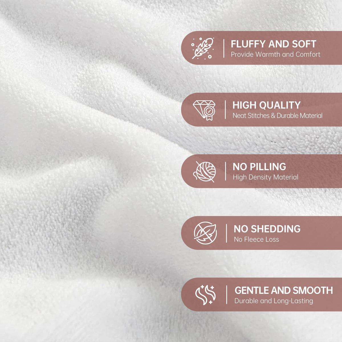 Encoink blanket as baptism gift idea with faith-based design