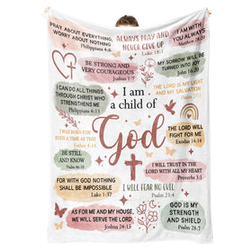 Encoink blanket with Bible verses for cozy evenings at home