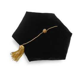 Endea Graduation deluxe Doctoral Tam crown close-up for six-sided ceremonial crown