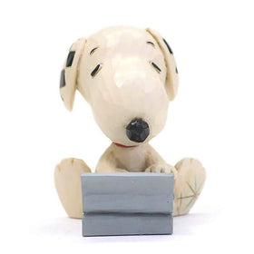 Stone resin craftsmanship from Enesco offers a durable display piece.