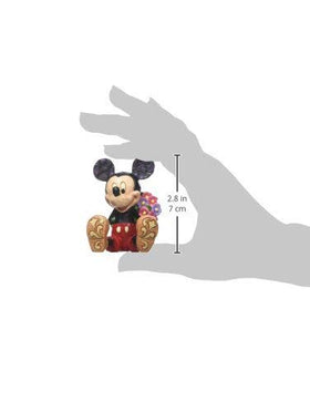 Enesco Mini Mickey stone resin sculpture with classic Disney folk-art charm.