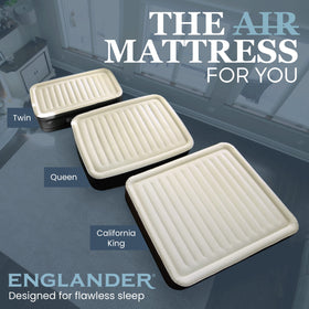 Englander Twin Air Mattress on a camping trip offers comfortable rest.
