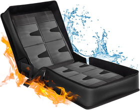 ENGPOW Fireproof CD Case in everyday use: suitable for home, car, or office media.