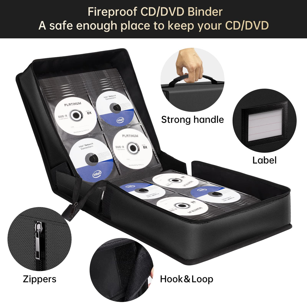 Portable ENGPOW case demonstrates water and dust resistance for safe storage.