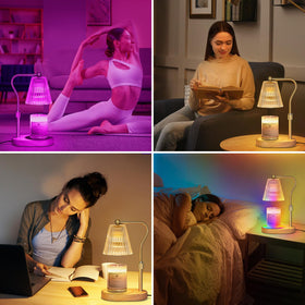 Engpure warmer creates mood lighting suitable for gifts and decor.