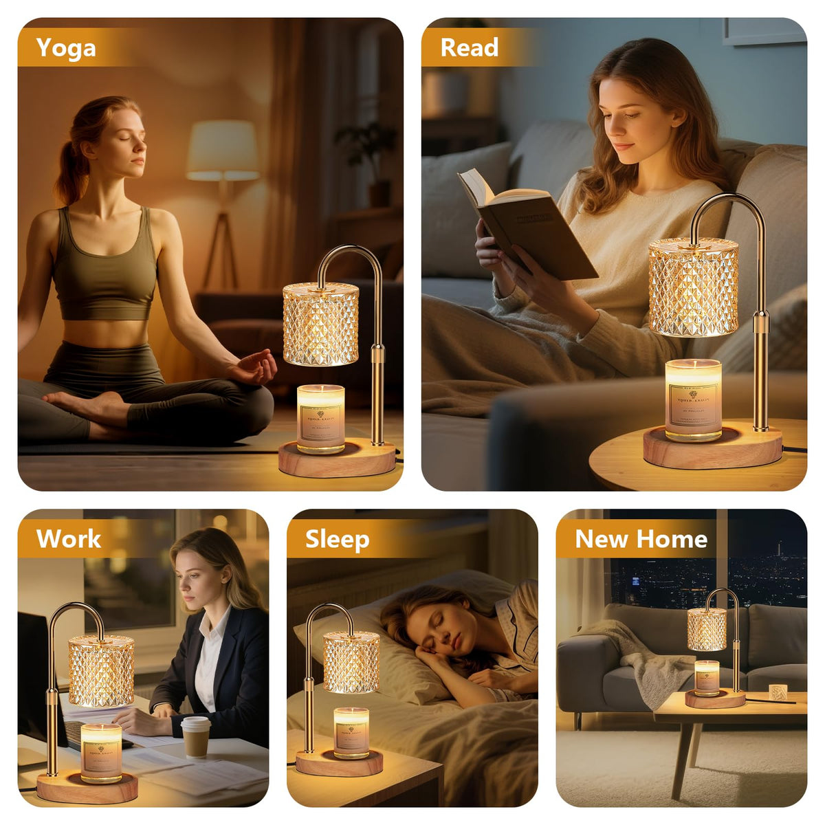 Engpure candle warmer lamp makes a thoughtful gift for home lovers and decor enthusiasts.