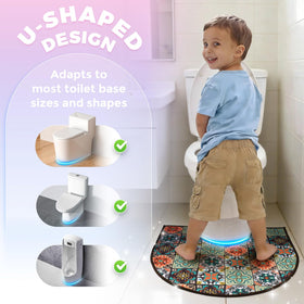 Enifine Potty Mat with leak-proof barrier blocks leaks and odors.